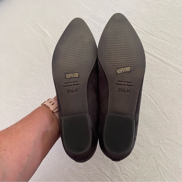 Sesto Meucci Gray Suede Low Heel - Picture 6 of 10